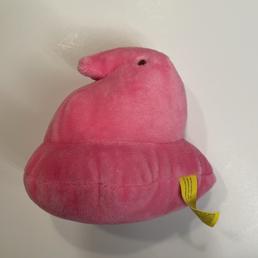 Peeps Pink Chick Stuffed Animal Plush 5" 2014